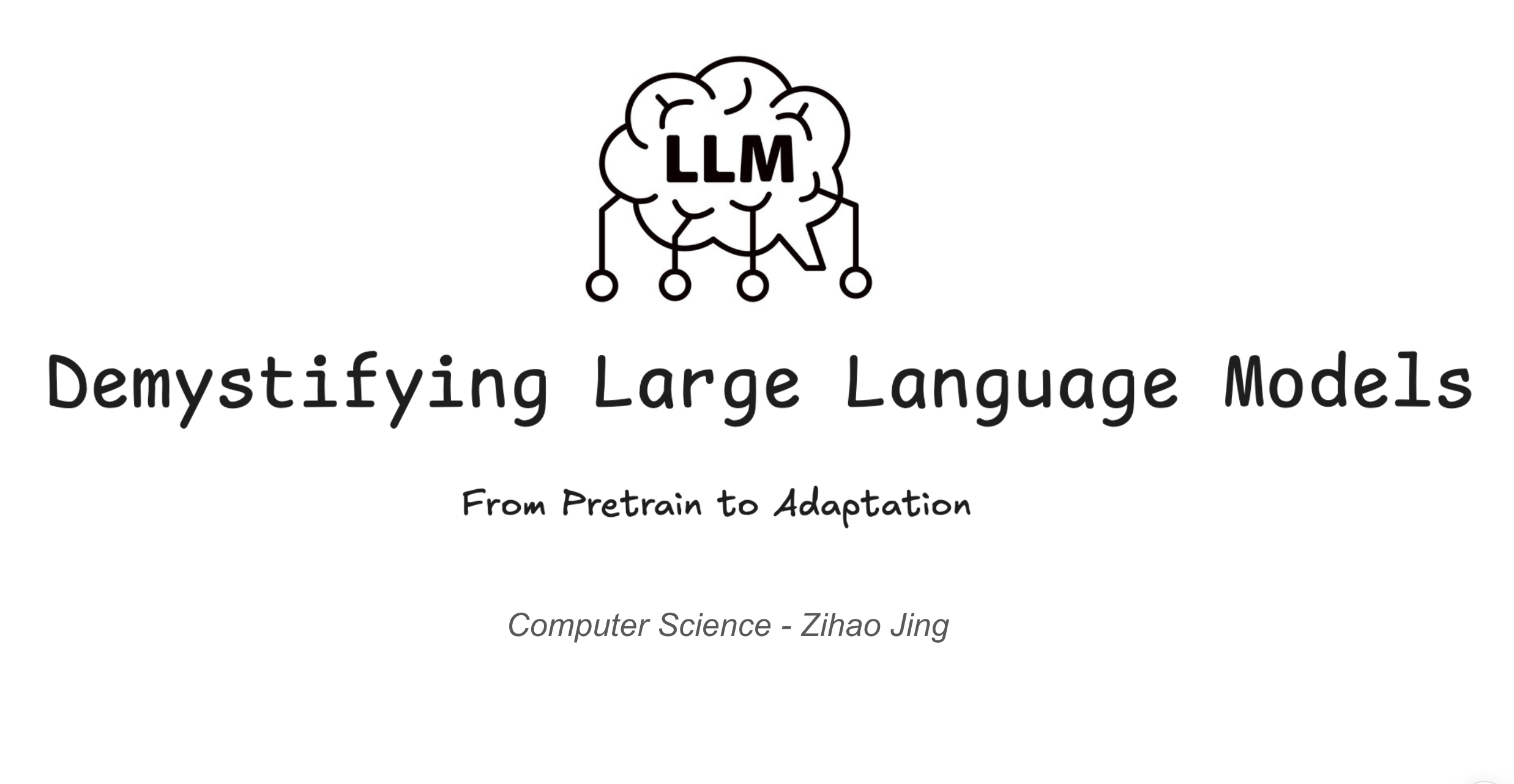 Demystifying Large Language Models